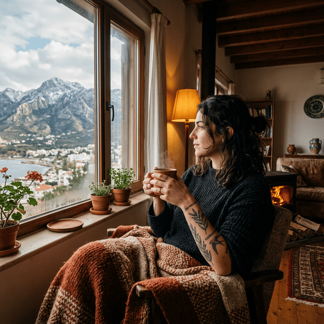 Cyprus Tattoo Ink stüdyosunda dövme ustası dövme yaparken detaylı çalışma